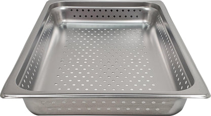 Steam Pan - Perforated - 1/1 Size - 2.5" Deep