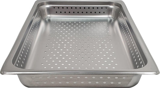 Steam Pan - Perforated - 1/1 Size - 2.5" Deep