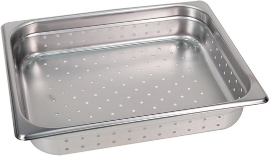 Steam Pan - Perforated - 1/2 Size - 2.5" Deep