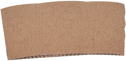 Morning Dew/Rte Ware - 10-24oz Kraft Sleeve for Hot Paper Cups