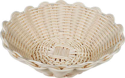 Bread Basket - Beige - 20cm/7.9" Dia - JD2168