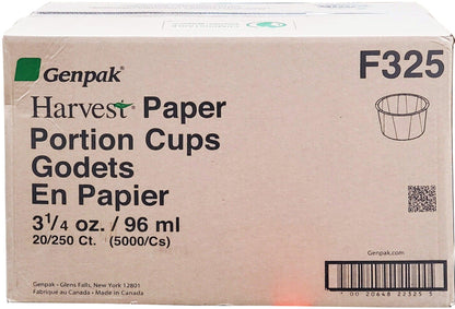 Genpak - Gobelets à portion - Papier - 3,25 oz - F325
