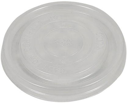 Morning Dew - Plastic Lids for 4 oz Paper Soup Container - 4L