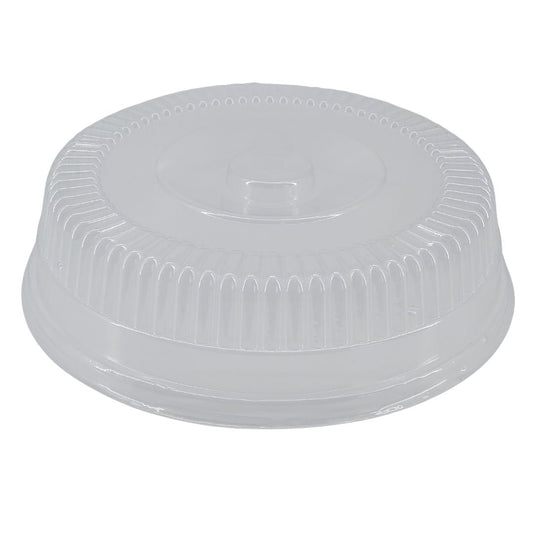 Value+ - CTP-12RL - 12" Lid for Round Catering Tray - Clear PET