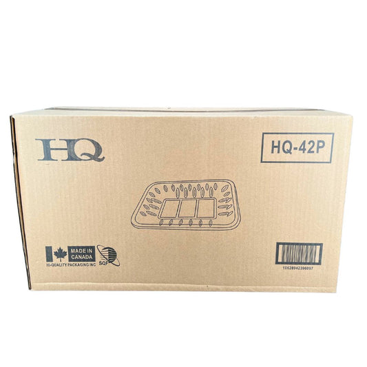 HQ42P - Plateau à viande en plastique transparent - #42P