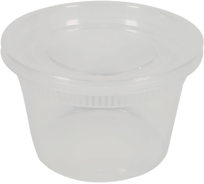 Value+ - 16oz Round Deli Container w/Lids
