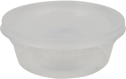 Value+ - 8oz Round Deli Container w/Lids