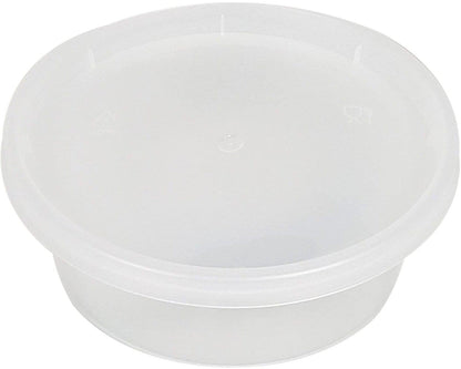 Value+ - 8oz Round Deli Container w/Lids